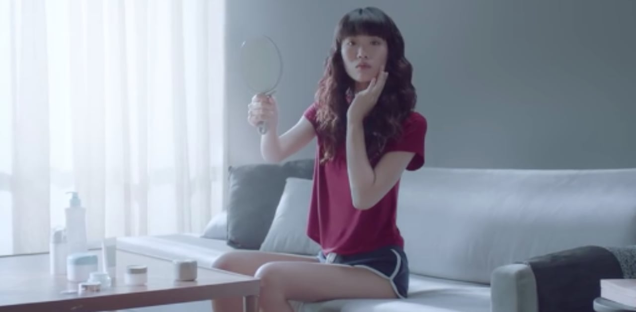 歲月催人老，保養更要省時間 泰國廣告、ocean skin、保養、海洋深層保濕精華、浮誇、