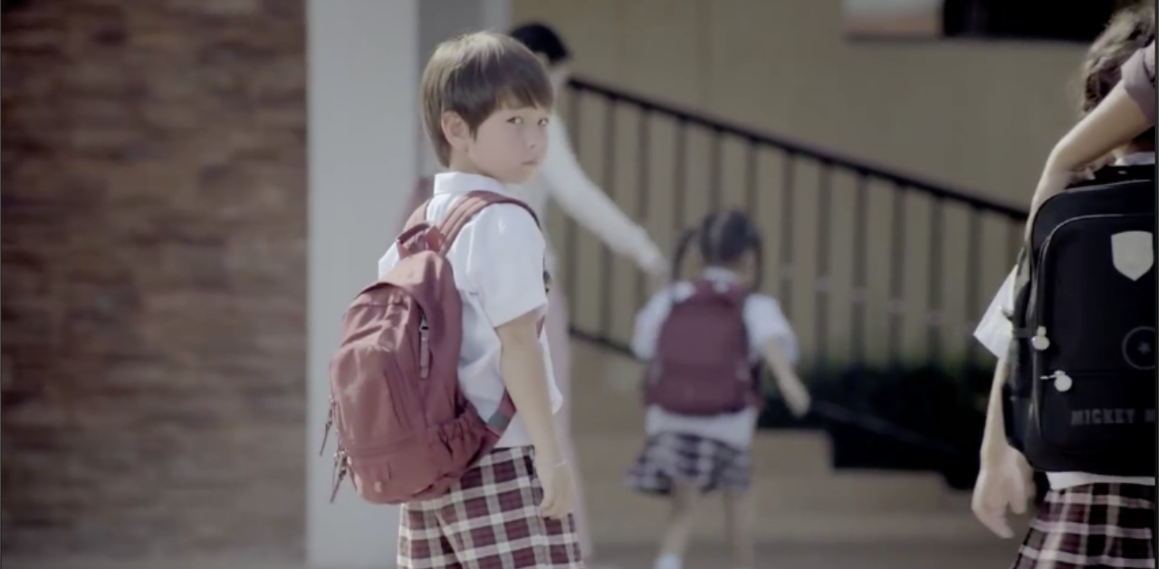 放手才能讓他長大 泰國廣告、孩子、成長、放手、