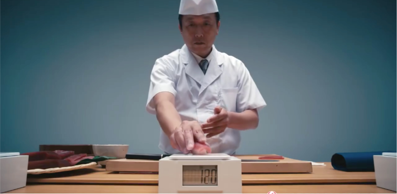 連一粒米的重量都抓得出來的精準 日本廣告、日本航空、精準、準時、