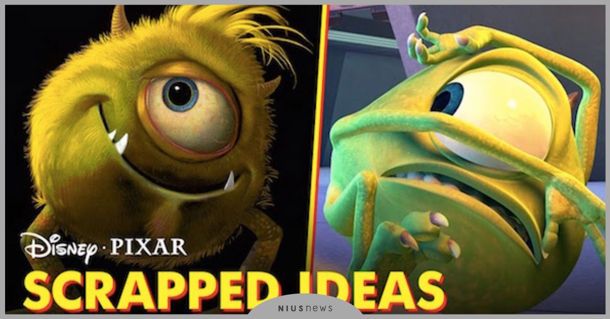 大眼仔本來長得很嚇人！？迪士尼皮克斯動畫公開多部作品的原始版本 迪士尼、Disney、皮克斯、Pixar、腦筋急轉彎