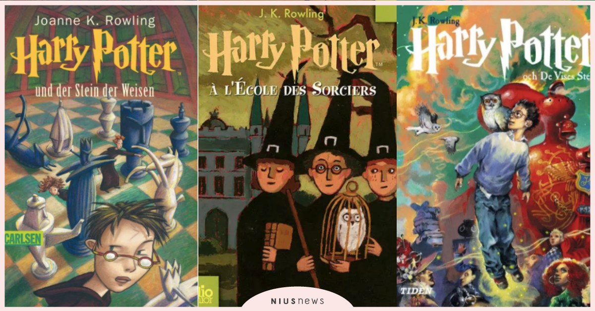 芬蘭的哈利鼻子怎麼那麼大？《哈利波特》13國的書皮封面大不同 哈利波特、書、國際、各國、不同