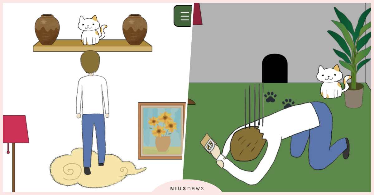 駕著觔斗雲去找主子到底哪招啦！解謎手遊《我的貓咪呢？》讓貓奴玩到噴笑 我的貓咪呢?、貓咪、主子、奴才、解謎手遊、益智、有趣、搞笑