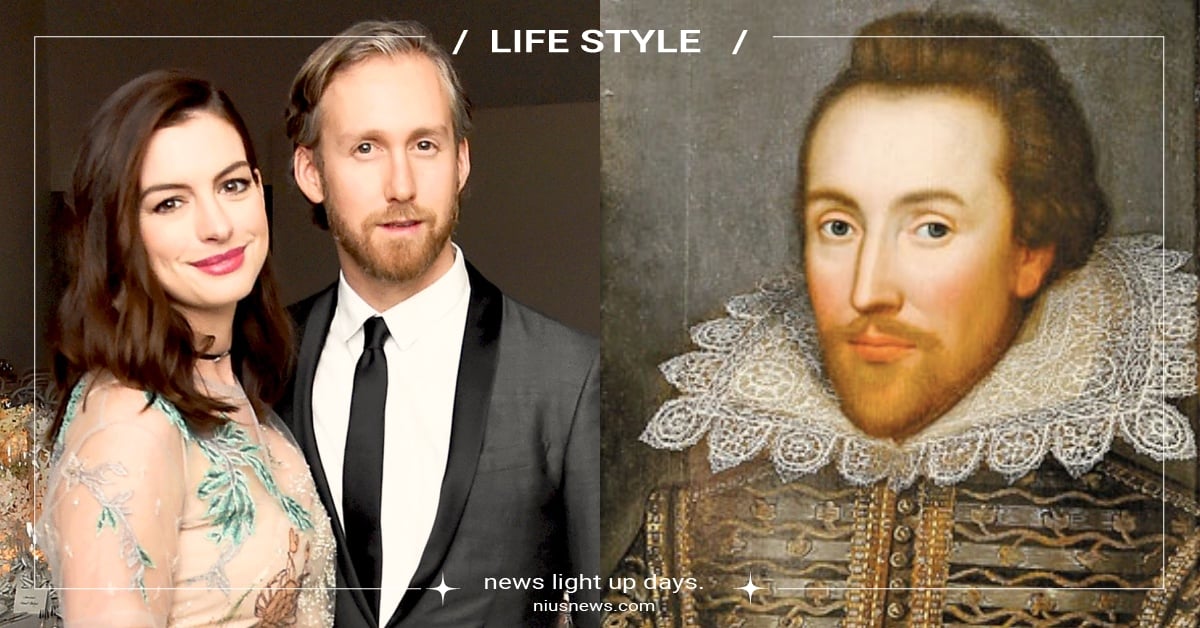 這巧合太浪漫！安海瑟薇老公激似400年前莎士比亞，傳說中的時空旅人之妻4ni？ 安海瑟薇、莎士比亞、亞當蘇曼、