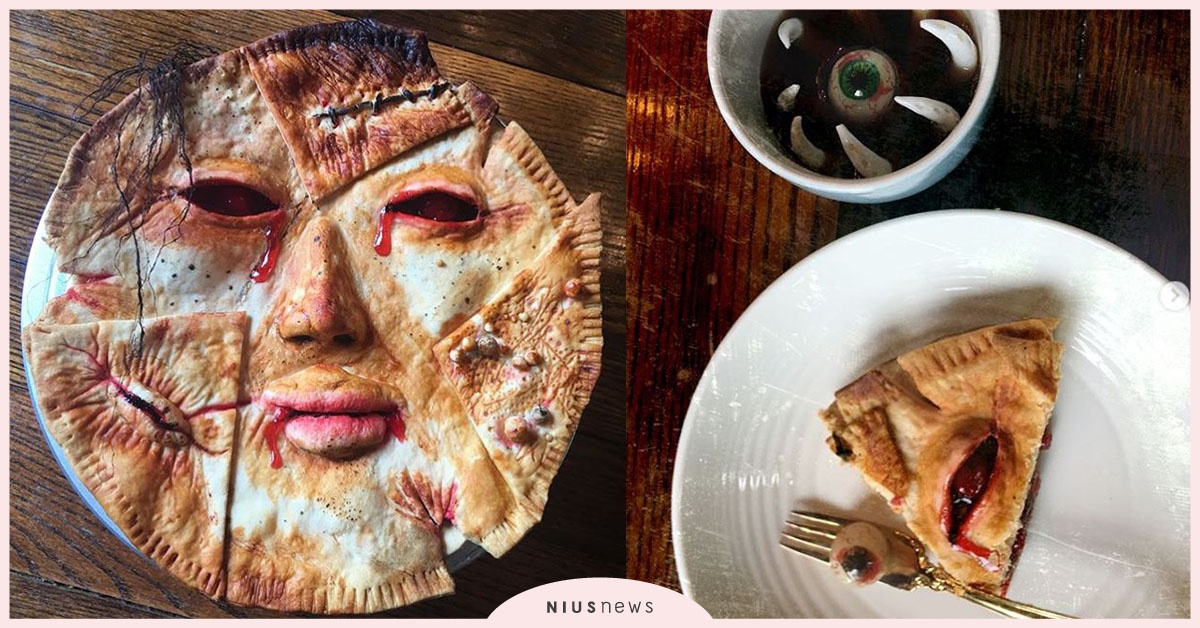 寧願餓死也不會吃的甜點！超獵奇「烤人派」甜點挑戰你的大膽指數 獵奇、恐怖蛋糕、甜點、派、膽量、Andrew Fuller、guymeetscake