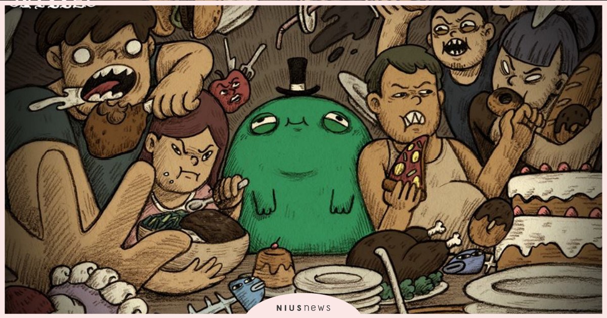 你知道嗎？和胖子一起吃飯會害你吃得更多喔 冷知識、 減肥、 吃貨