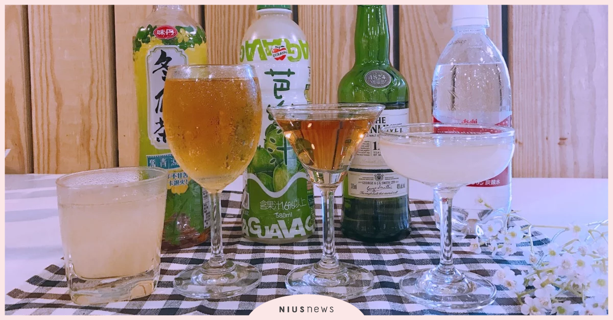 芭樂汁也能做Highball？！最local的威士忌調酒就愛這幾款台灣味 威士忌、調酒、全家、Highball、微醺