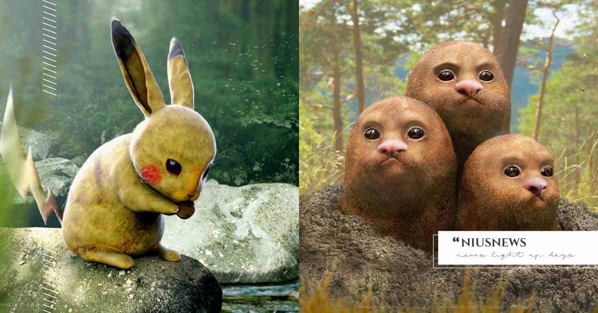 當神奇寶貝走進現實世界！「超寫實寶可夢」皮卡丘、伊布你還敢收服嗎？ Joshua Dunlop、神奇寶貝、寶可夢、寫實版、3D