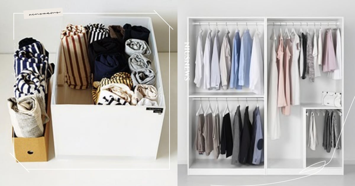 換季收納5技巧！直立收納＋捲起收納空間秒倍增 換季、收納、衣物