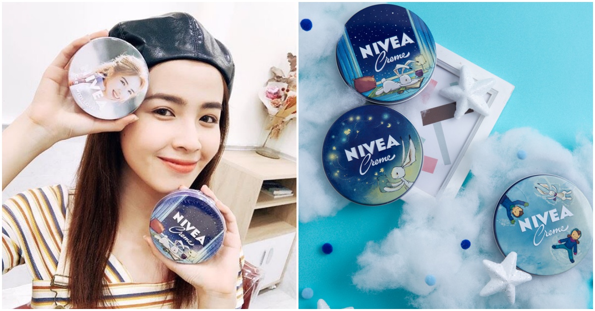 提到藍色鐵盒就會想到它～保濕萬用的妮維雅霜推出獨特客製服務替禮物增溫！ 妮維雅、保濕、保養品、客製化、交換禮物