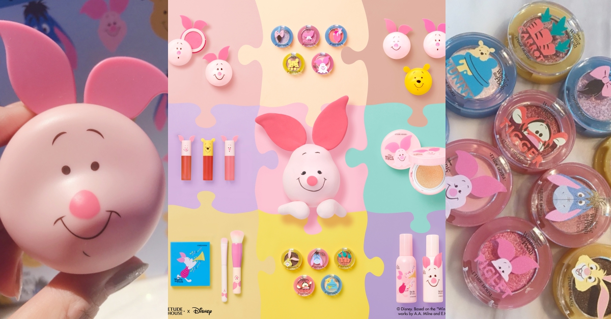 小豬腮紅耳朵還能動！ETUDE HOUSE推小熊維尼彩妝系列，迎豬年首發超萌聯名讓人想全打包 ETUDE HOUSE、小豬聯名、豬年、迪士尼聯名、小熊維尼