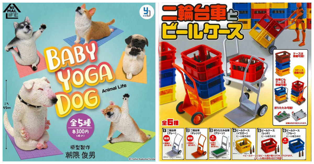 1月份「日本最新發售扭蛋精選」用扭蛋來迎接2019 | 打翻玩具箱 