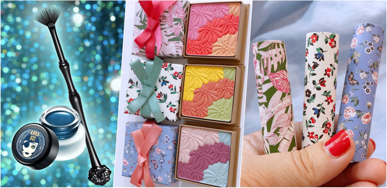 太期待2019春妝了！Paul&Joe 巴黎花坊、ANNA SUI魔法寶杖超吸睛 2019春妝、印花、Pantone、活珊瑚色