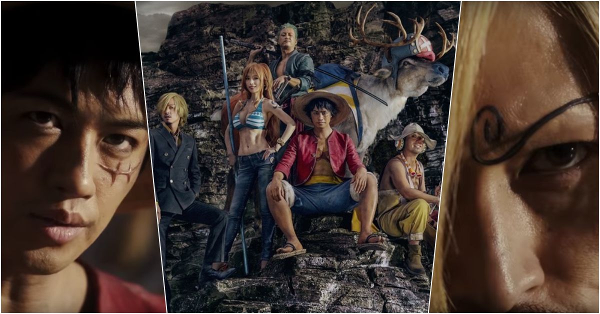 《航海王》真人版超還原！齋藤工化身壯碩魯夫、窪塚洋介擁有魅惑的捲眉毛 航海王、真人、廣告、齋藤工、窪塚洋介