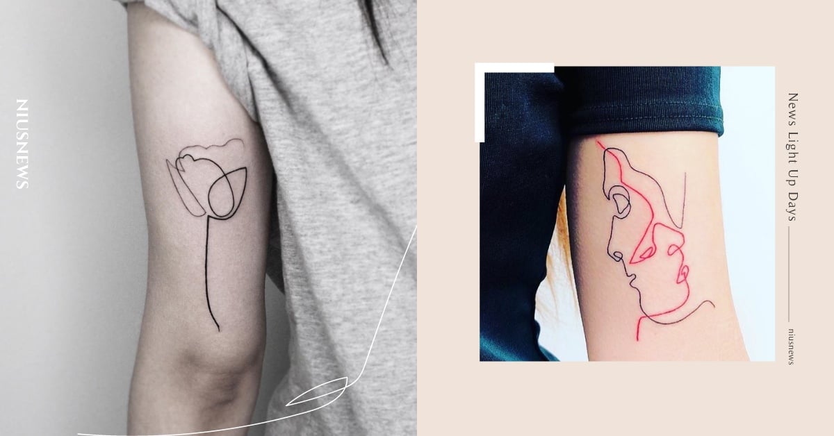 一氣呵成不斷線！法國插畫家Quibe的「極簡線條藝術」 法國藝術家、Quibe、極簡藝術、線條、線條藝術、藝術、LineArts、刺青、Tattoo、Minimal、Artist、MinimalArtist、插畫、插畫家