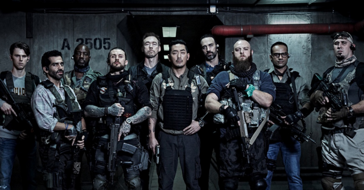  《90分鐘末日倒數》看江林隊長變傭兵帥氣督軍 江林隊長、河正宇、李善均、90分鐘末日倒數