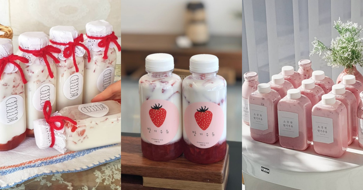 【草莓季】又到了一年一度的大洗版了！韓國草莓牛奶10家整理懶人包 韓國草莓季、草莓牛奶、韓國咖啡廳、首爾、蔚山、光州、京畿道、大邱、全羅南道