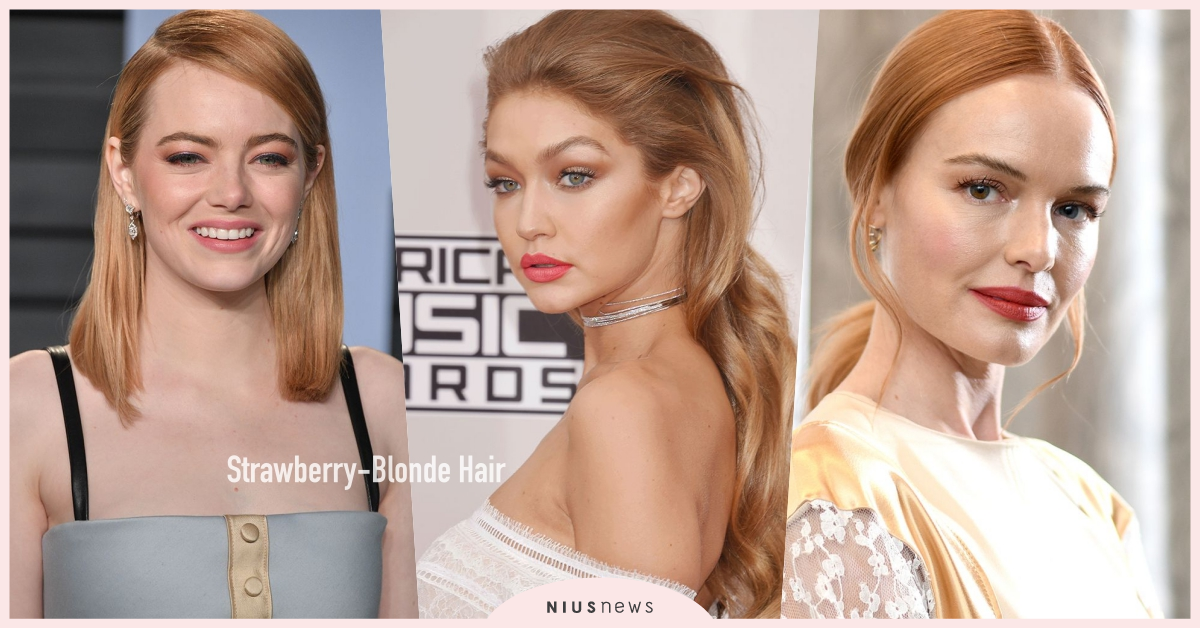 新的一年通通染起來！2019大勢髮色「草莓香檳金」7位歐美巨星都在染 染髮、名人、巨星、歐美、顏色、草莓香檳色、棕色系、紅色系、髮色、膚色、選擇、推薦、建議、StrawberryBlondeHair