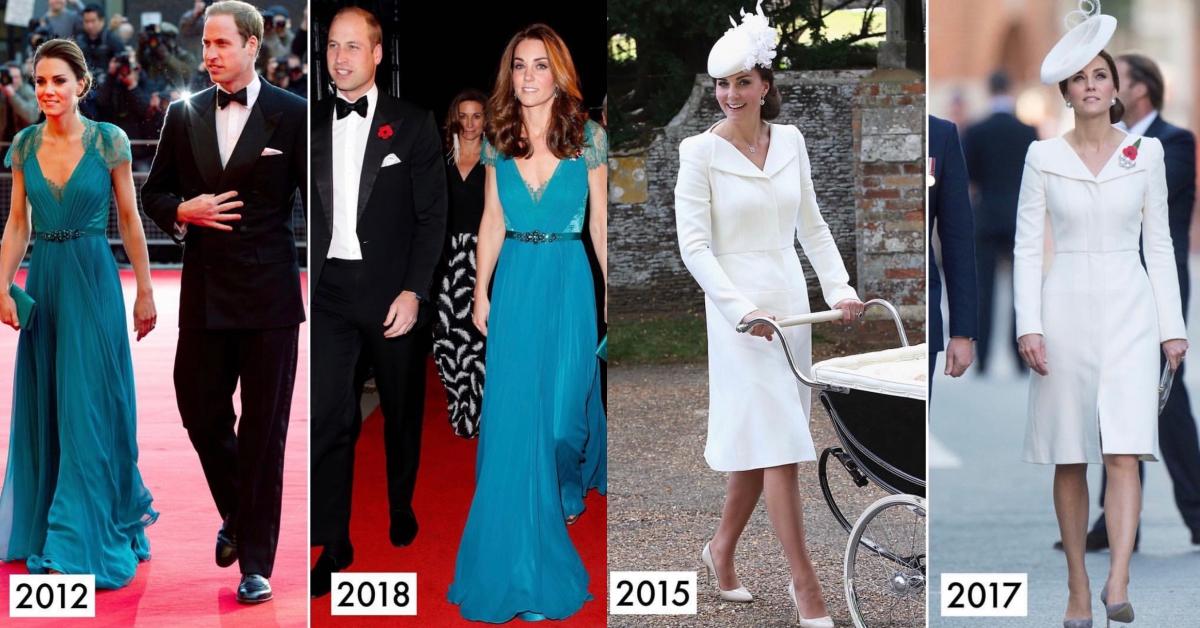 貴為王妃卻從不奢侈！每套衣服都能再穿一次的凱特王妃「舊衣新穿」特輯♡ 凱特王妃、英國、穿搭、經典、衣櫃、優雅、氣質