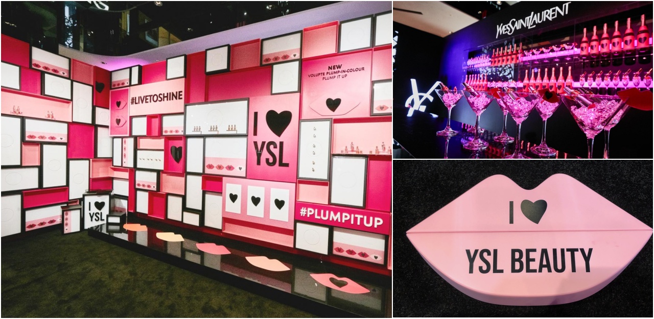 全球首座YSL酒吧登台！「黑心、金管唇膏」搶先賣，更有機會免費獲得喔～ 快閃店、YSL、金管唇膏、黑心唇膏