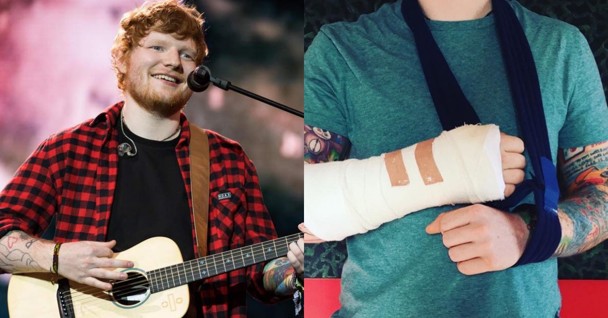 「紅髮艾德」又要來了台灣亞巡首站！上次騎車摔斷手，這次能不出門就安全待在家好嗎？ 紅髮艾德、Ed Sheeran、Shape of You、演唱會、亞洲巡迴