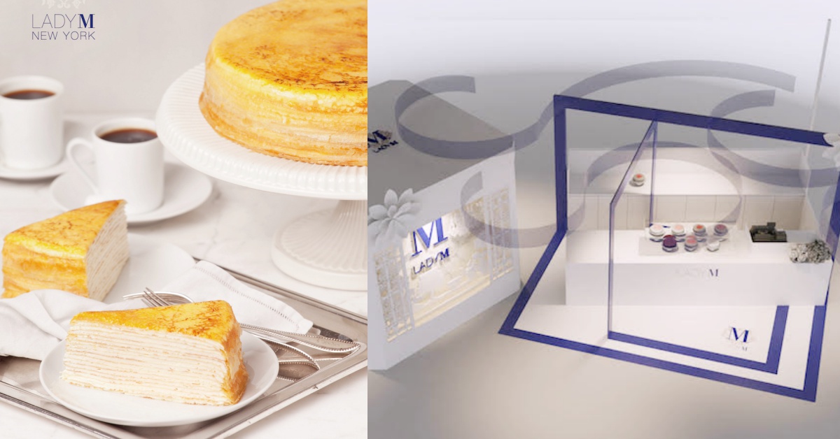 台中千層控注意惹！6款Lady M熱銷蛋糕首度前進台中啦 Lady M、台中、快閃、千層蛋糕、限定、紅包、新年、經典、草莓