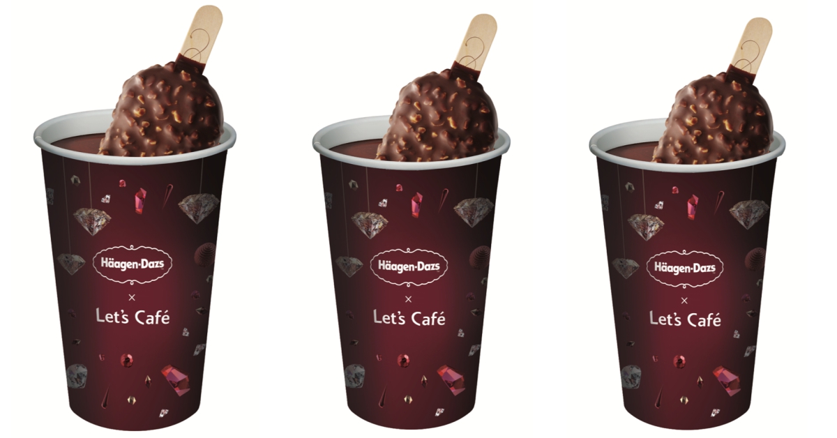 巧上加巧！全家Let's Cafe×哈根達斯「巧雪可可」超犯規限量登場♡ 全家、Let's Cafe、哈根達斯、巧雪可可、雪糕、上市