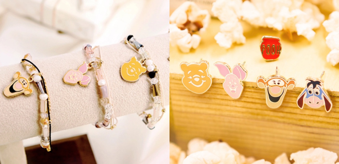 Lotin × 小熊維尼聯名又來燒一波！小豬、屹耳還有跳跳虎變項鍊、耳環全部到齊 Lotin、小熊維尼、跳跳虎、飾品、迪士尼、Winnie the Pooh