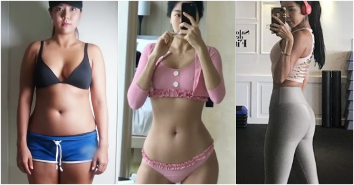 小胖妹狂減20KG人生徹底翻轉！爆紅女神示範「脂肪切割減肥術」腰線馬上練出來 