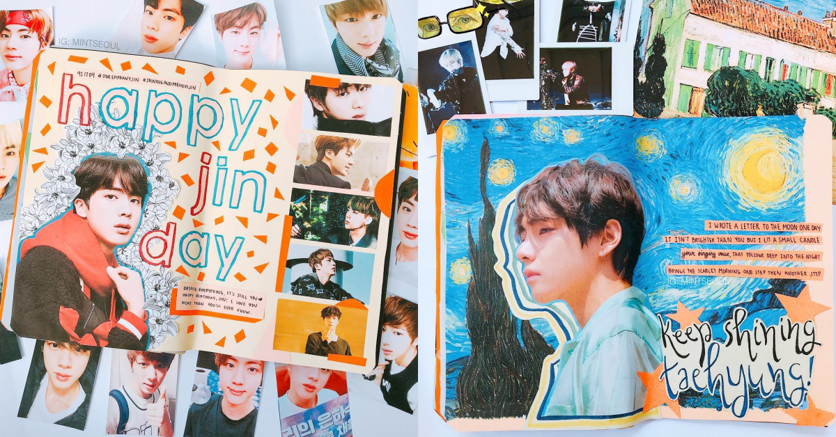 這才是真愛！專屬於BTS防彈少年團的「阿米」自製迷妹手帳 BTS防彈少年團、阿米、army、手帳、迷妹、krizette、mintseoul