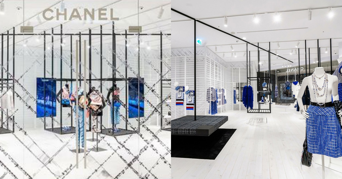 CHANEL限時概念店在A9！台北巷弄當靈感，首間全透明菱格櫥窗只到6月！ CHANEL、新光三越、小香、香奈兒