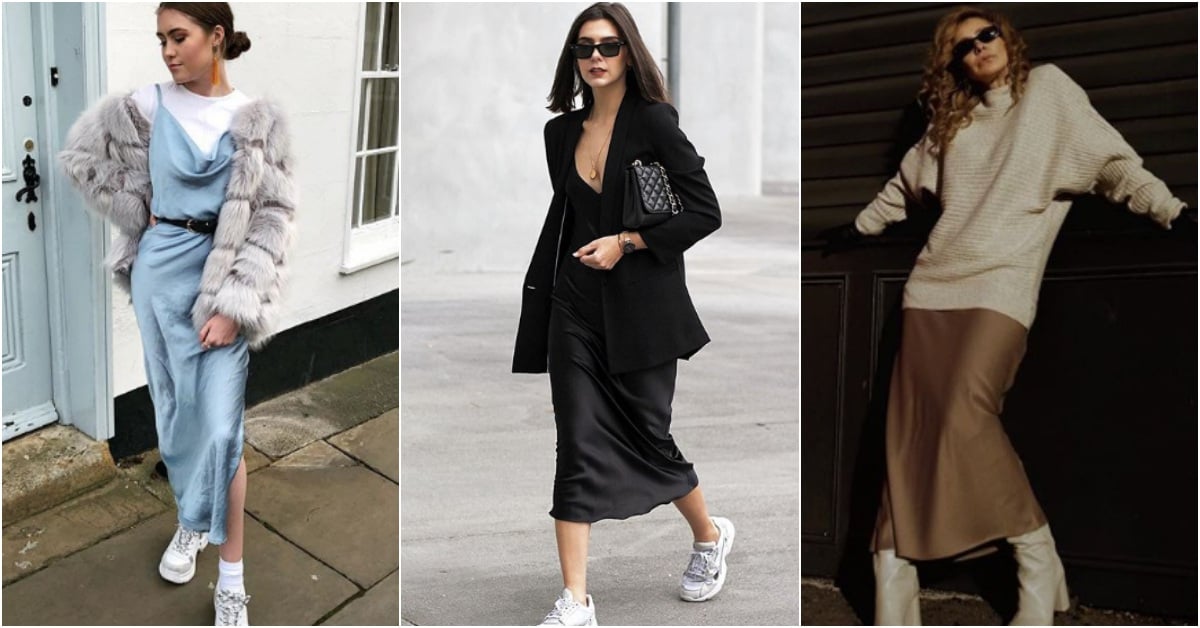 細肩帶洋裝的4種穿搭！簡單又時髦的技巧通通學起來！ 穿搭、細肩帶洋裝、Slip Dress、時尚、流行