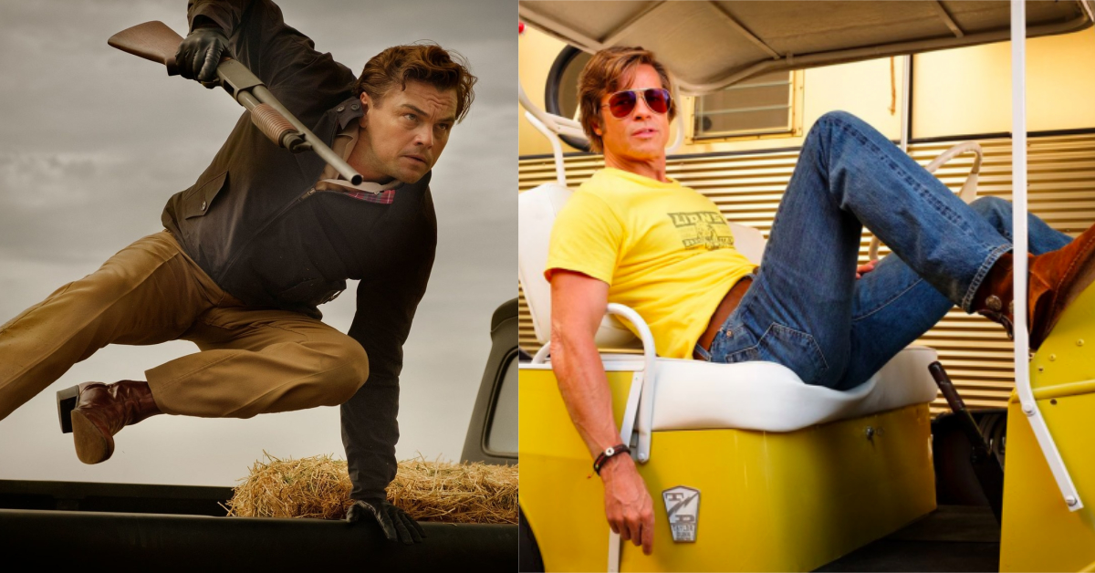 男神老了還是帥！布萊德彼特、李奧納多《好萊塢殺人事件》復古劇照釋出！ 布萊德彼特、李奧納多、瑪格羅比、Brad Pitt、Margot Robbie、Leonardo DiCaprio、好萊塢殺人事件、電影