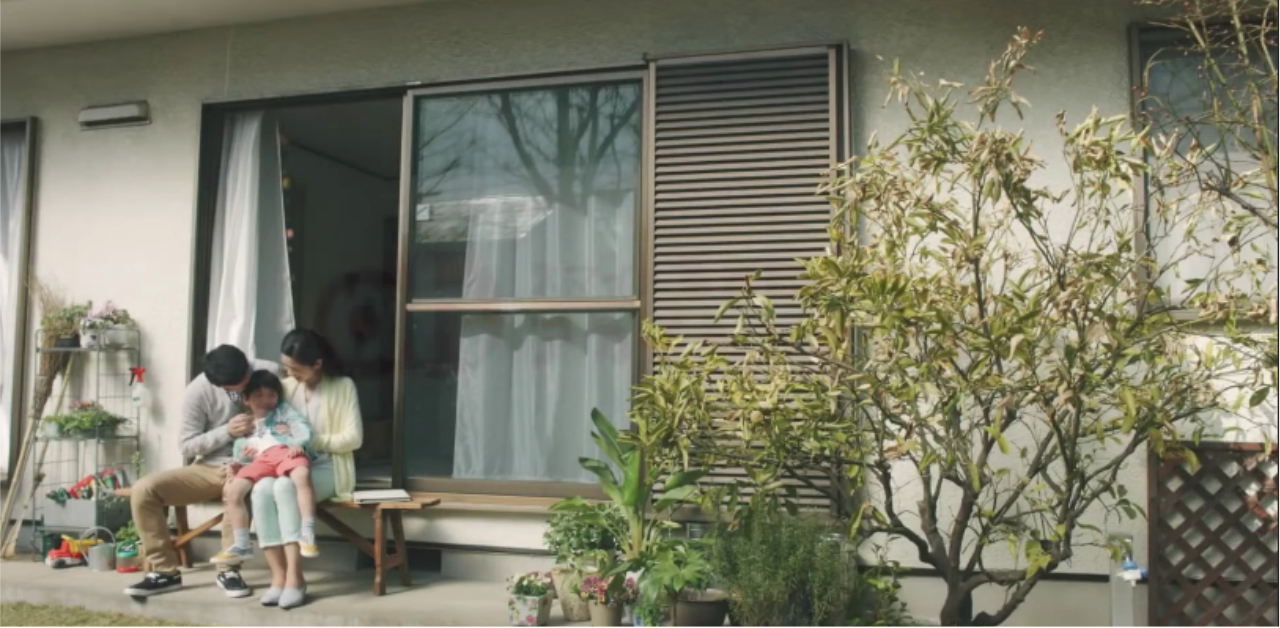 謝謝你，到這個世界來當我們的家人  日本廣告、爸爸、媽媽、父母、家人、嬰兒、孩子、溫馨、愛、溫暖