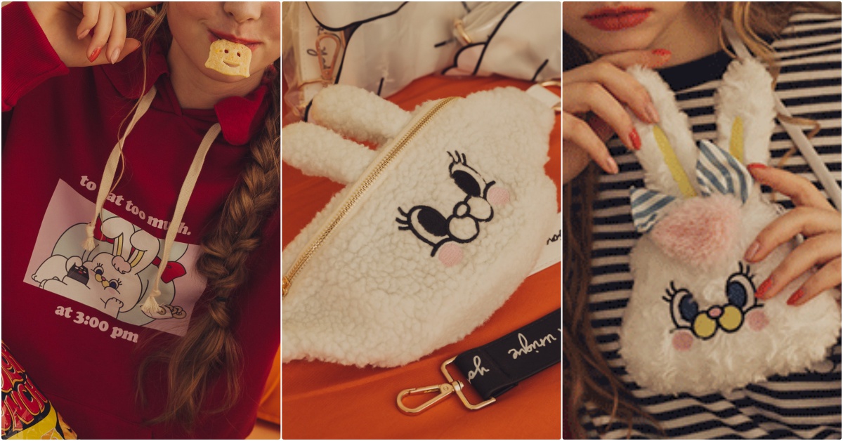 毛茸茸腰包太犯規♡「PAZZO×粉紅莉可兔」超甜聯名來放火！兔兔零錢包整隻送給你 PAZZO×粉紅莉可兔、PAZZO聯名、莉可兔聯名、莉可兔腰包、莉可兔馬卡龍、莉可兔零錢包