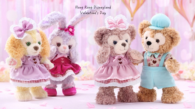 達菲家族、小熊維尼甜蜜推坑❤香港迪士尼推出40款情人節新品 香港迪士尼、樂園、情人節、浪漫、甜蜜、達菲、米奇、套餐、小熊維尼