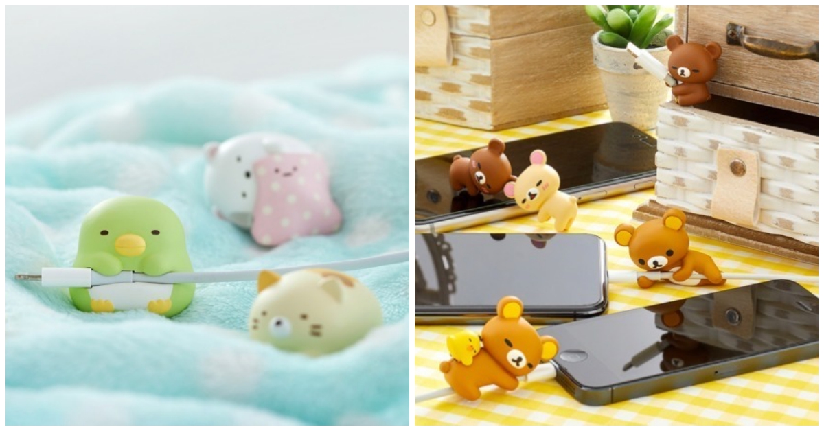 角落生物＆拉拉熊也跑來線上睡覺了！「睡夢系充電線保護套」新成員萌萌報到 角落生物、拉拉熊、San-X、睡夢、手機充電線保護套