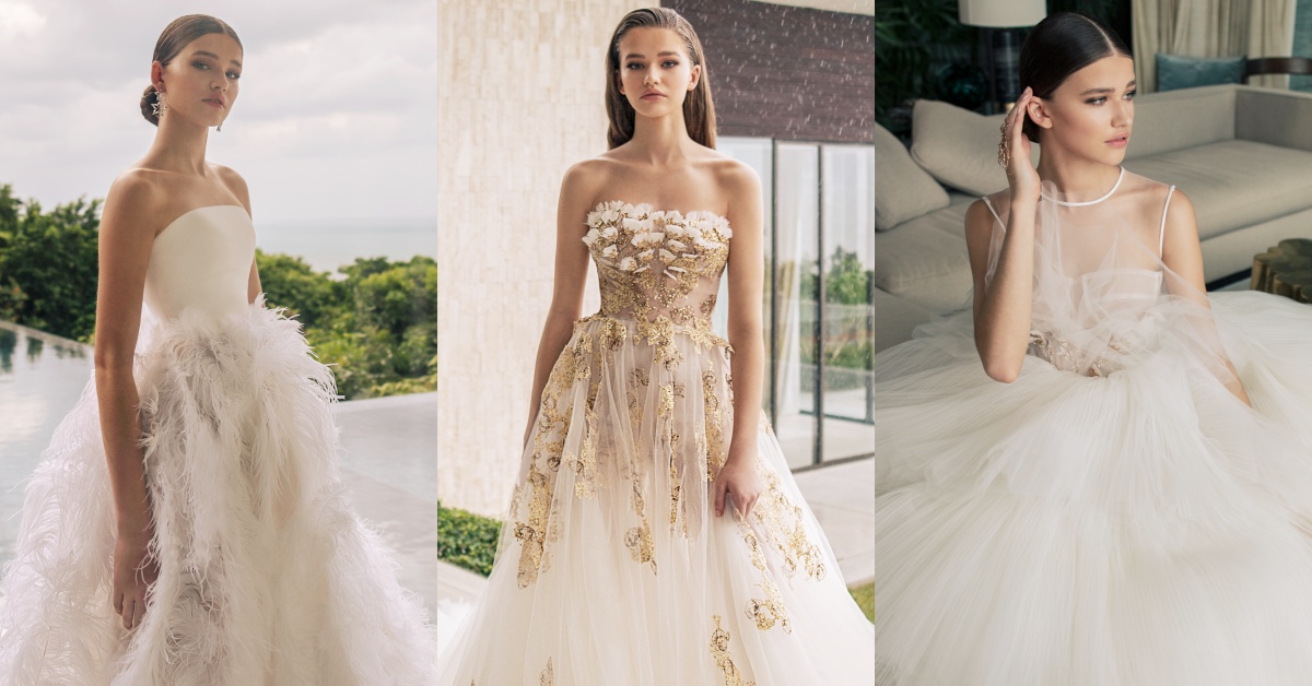 2019婚紗趨勢準新娘快收！強調「透明度、輕盈感」的精靈系禮服必須挑一套！ 2019、婚紗、趨勢、精靈系、Nicole + Felicia