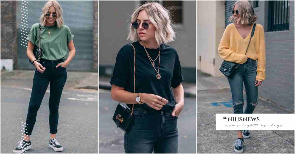 只穿上衣＋牛仔褲也好看的3大原則！時尚網紅教你穿得簡單又時髦！ 穿搭、時尚、流行、網紅、簡單