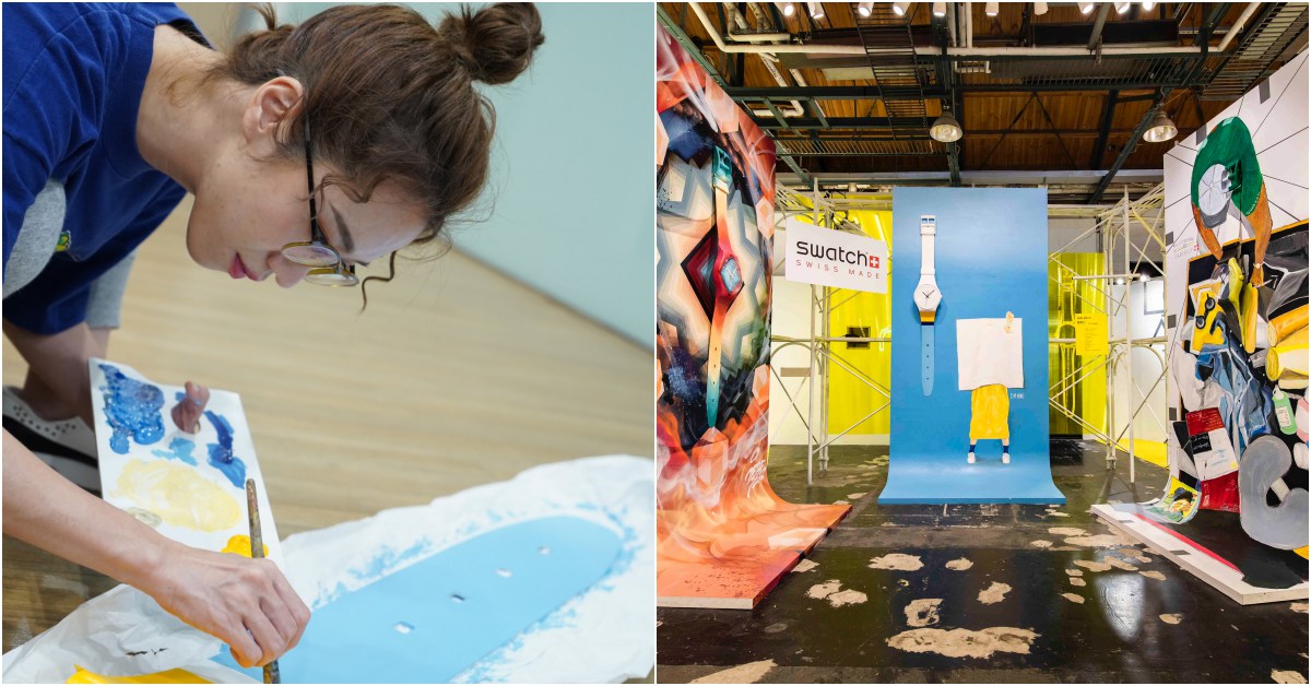 Swatch Loves Art快閃店在華山！Lulu等人受邀打造藝術巨型腕錶！ 手錶、Swatch、快閃店、藝術、Lulu