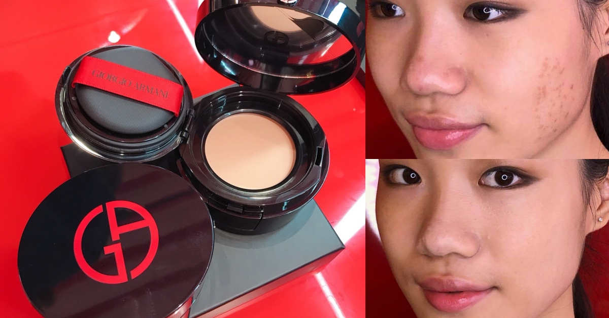 連胎記都能遮掉！GA全新絲絨粉餅霜一抹柔焦、控油超給力，霸氣黑殼氣勢太強大 