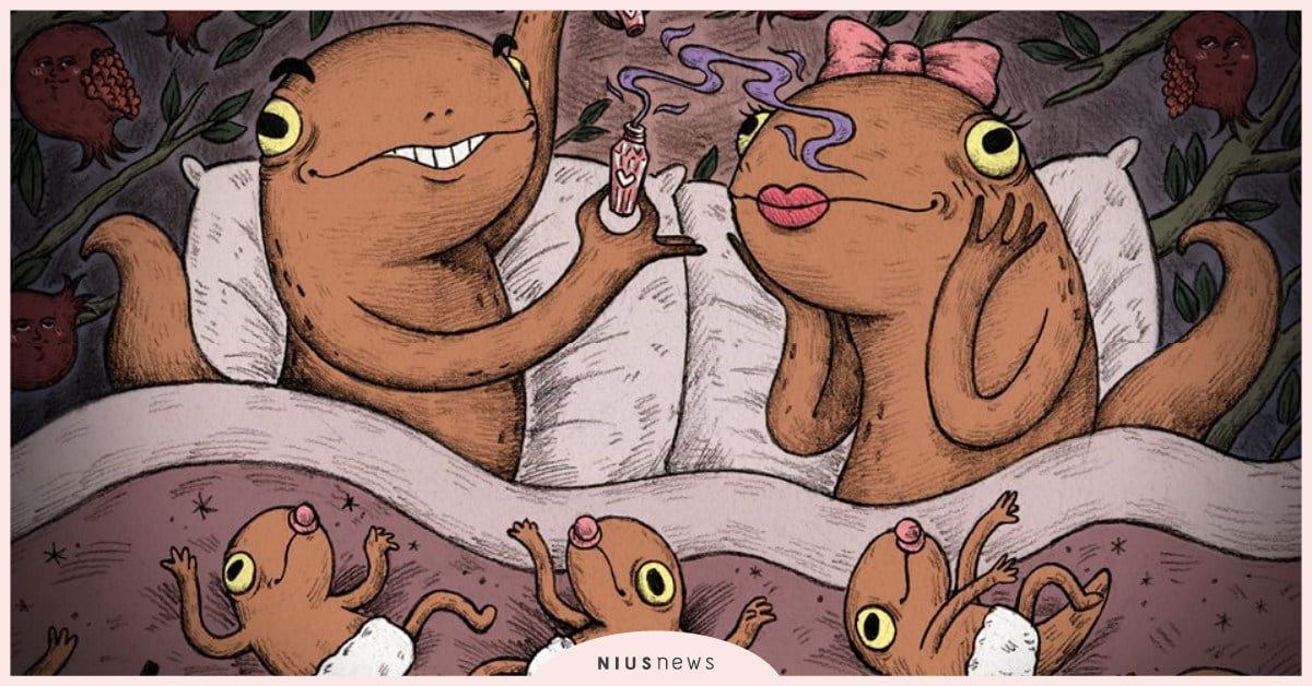 你知道嗎？公蠑螈能散發自然界最強春藥喔 冷知是、 兩棲動物、 費洛蒙、 