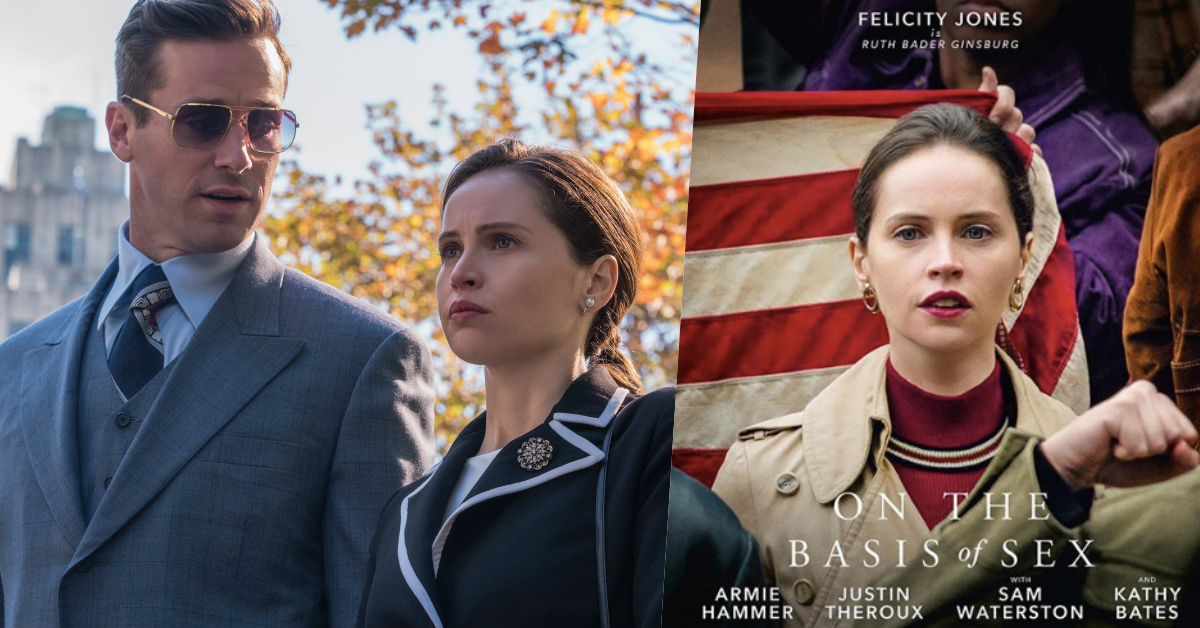 「網紅級」大法官傳記電影上線！《法律女王》3大看點介紹！ 費莉絲蒂瓊斯、艾米漢默、法律女王、大法官、平權