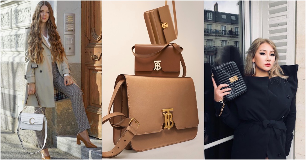 現在不流行低調，露出Logo才時尚！最新最時尚的Logo包你最喜歡哪一款？ Logo 包、時尚、流行、包包、Burberry、Celine、Chloe