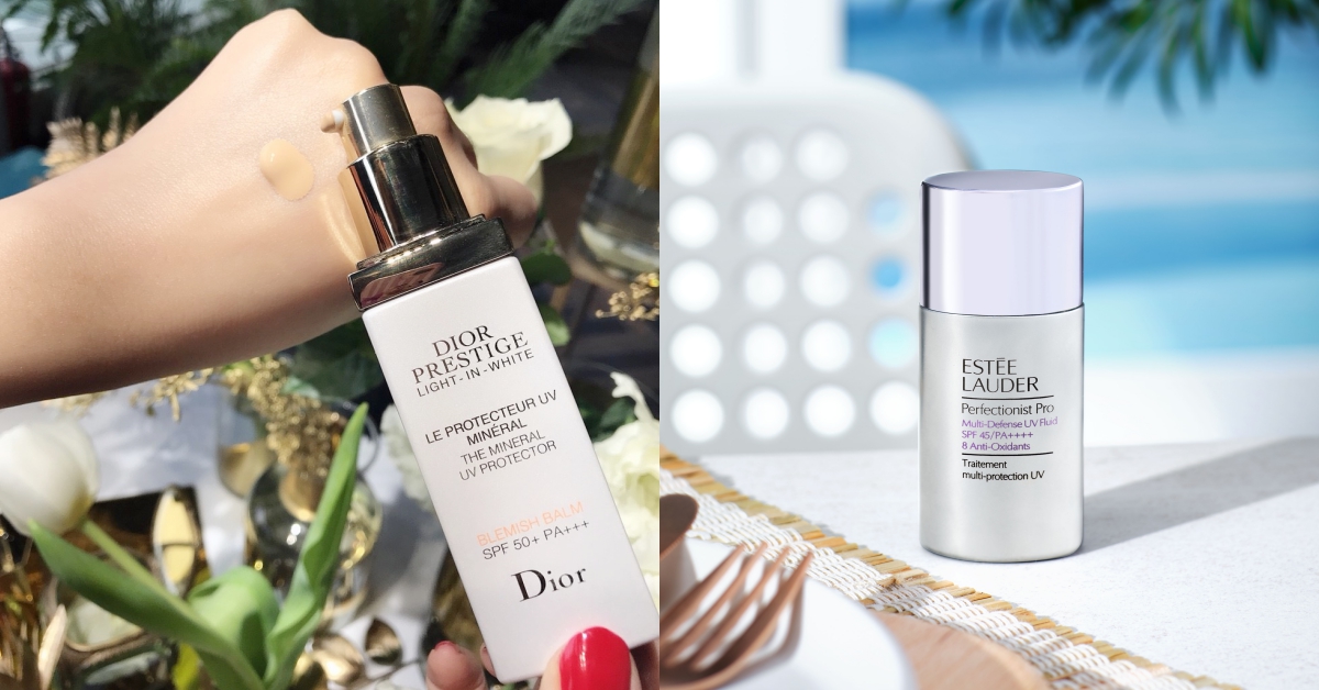 敏感肌請收！雅詩蘭黛、Dior首度推出「100%物理性防曬」，擦起來超水潤不泛白 100%物理性防曬、雅詩蘭黛Pro全能防曬礦物隔離乳、防曬、迪奧精萃再生光燦潤色BB霜、敏感肌