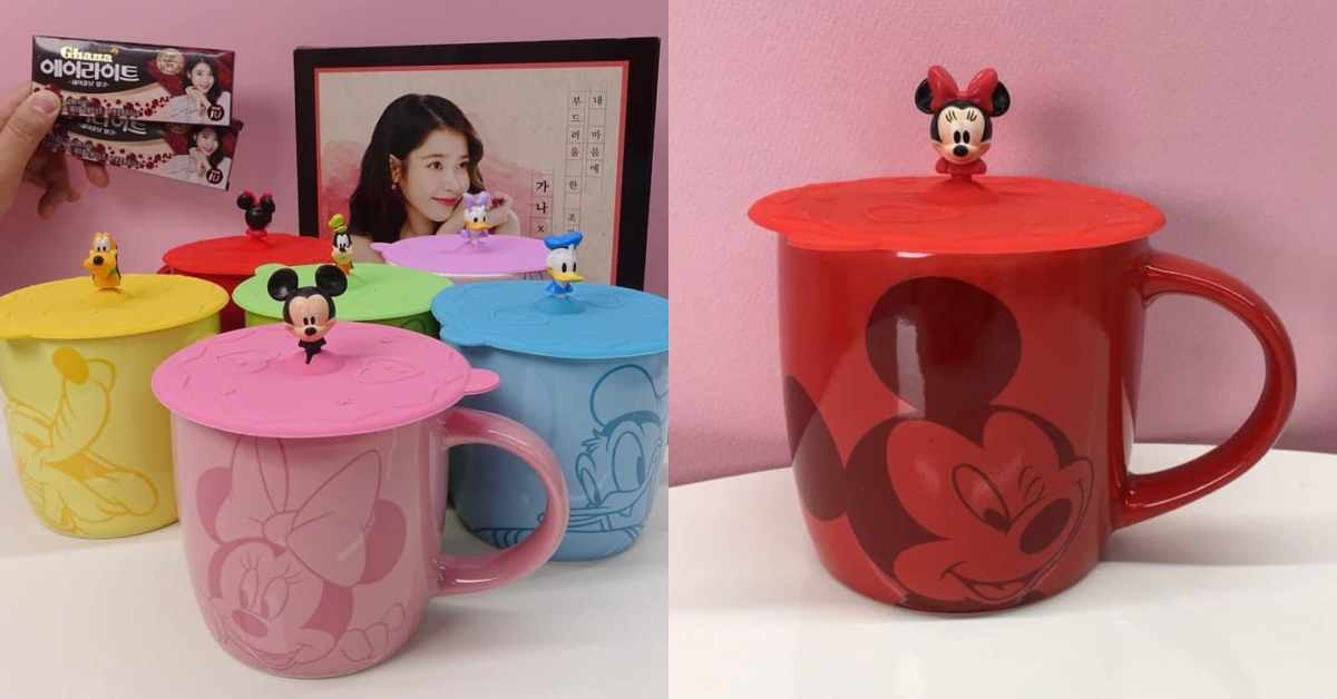 6款都想get！韓國7-11限量「迪士尼馬克杯×公仔杯蓋」 韓國7-11、迪士尼馬克杯、迪士尼公仔杯蓋、韓國必買、韓國必去