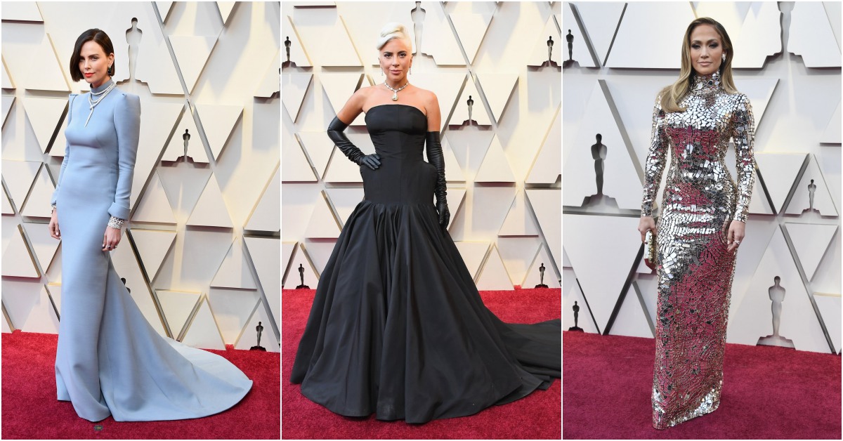 奧斯卡女明星禮服顏色變鮮豔了！Lady Gaga、莎莉賽隆紅毯最美頒給她？ 