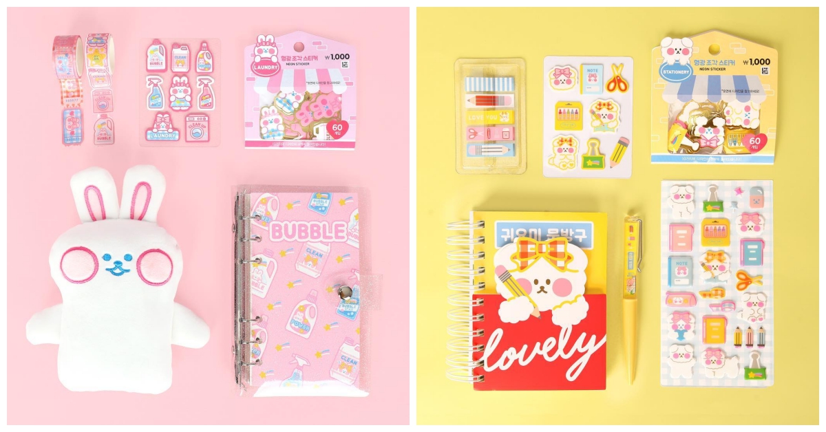 韓國大創「Mini Mellow」文具粉嫩上市！標籤貼、紙膠帶等周邊秒解鎖少女心 韓國、大創、文具周邊、Mini Mellow、繽紛、可愛、韓系、紙膠帶、筆記本、文具控