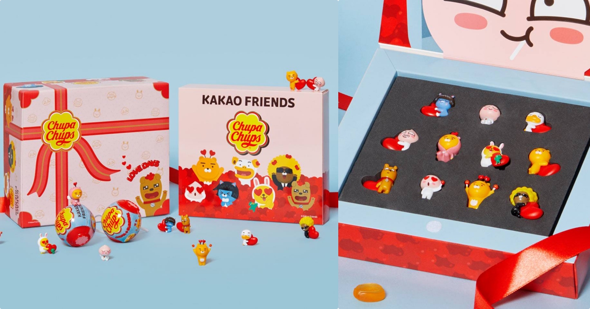 趕快暗示男友！「Kakao Friends×加倍佳白色情人節限定禮盒」甜蜜登場♡ Kakao、Kakao Friends、加倍佳、Chupa Chups、白色情人節、禮盒、韓國