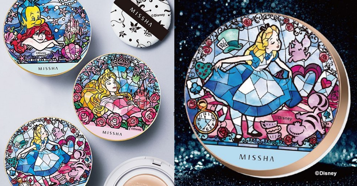 美到捨不得用！IT'S DEMO推出第二彈迪士尼公主聯名，玻璃彩繪氣墊太夢幻 美人魚、MISSHA、IT'S DEMO、迪士尼公主