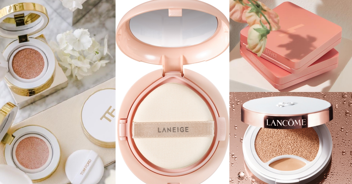 靠櫃前先看！2019上半熱話題「氣墊粉餅」新品點評，想找控油、遮瑕還是水潤都有  專櫃氣墊粉餅、PONY EFFECT、持久無瑕氣墊粉餅、LANCOME、激光煥白雙效氣墊粉餅、CHANEL、彩妝關鍵字